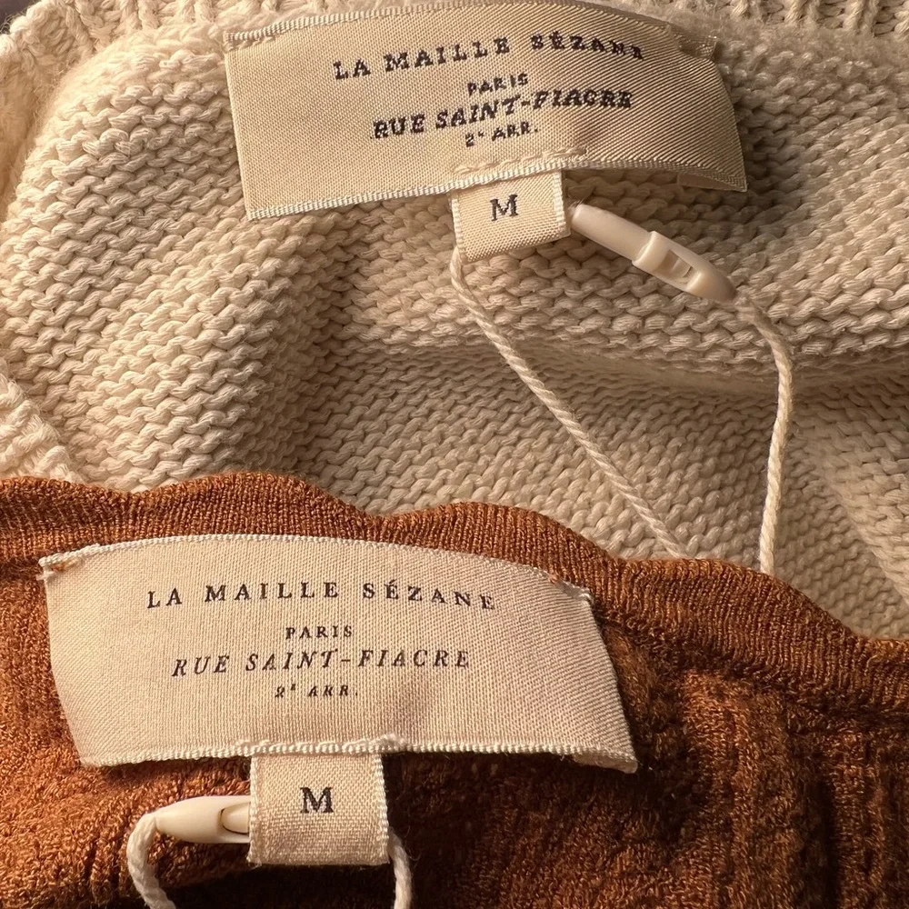 <FAKE ALERT>Sezane Leontine Jumper bought from eBay - Picture 5 of 8